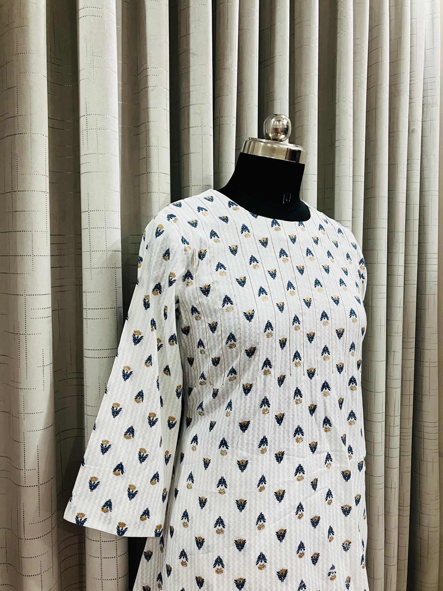 White Printed Co-ord Set