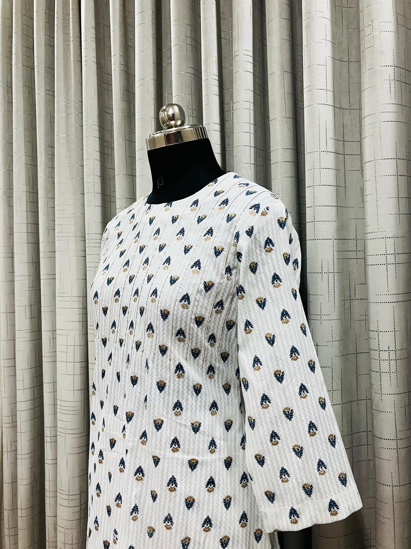 White Printed Co-ord Set